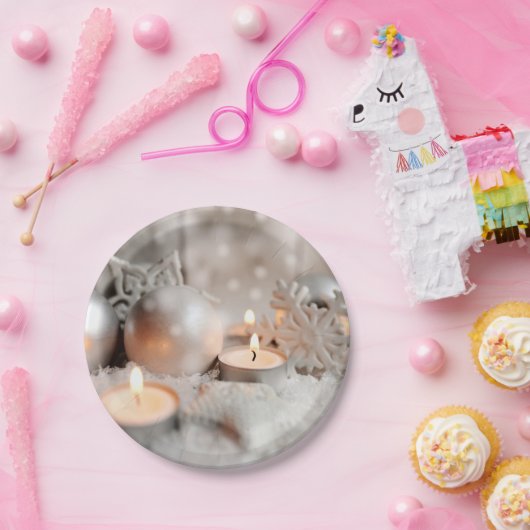 Weihnachts- und Adventsdekor Pappteller (Party)