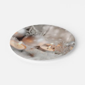 Weihnachts- und Adventsdekor Pappteller (Schrägansicht)