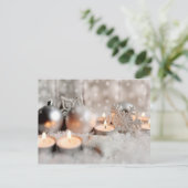 Weihnachts- und Adventsdekor Postkarte (Stehend Vorderseite)