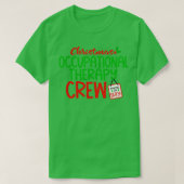 Weihnachts- und Berufstherapie T-Shirt (Design vorne)