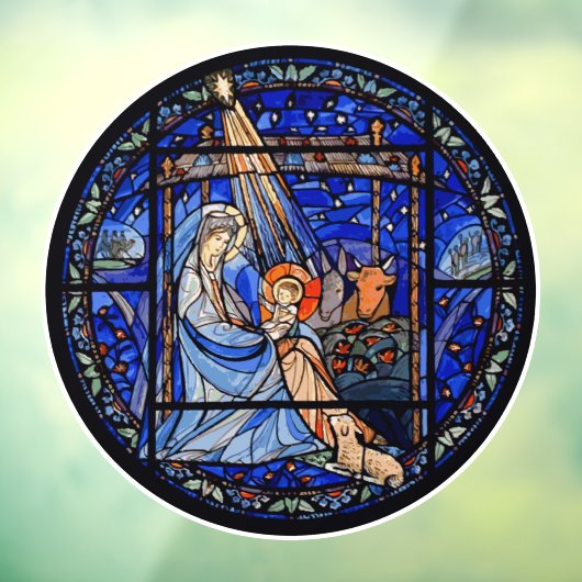 Weihnachts- und Date-Keramik Fensteraufkleber (Blatt 3)