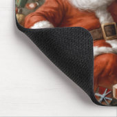 Weihnachts- und Halloween-Feiertagskollision Mousepad (Ecke)