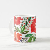 Weihnachts- und Handgemalte Tasse (Vorderseite Links)