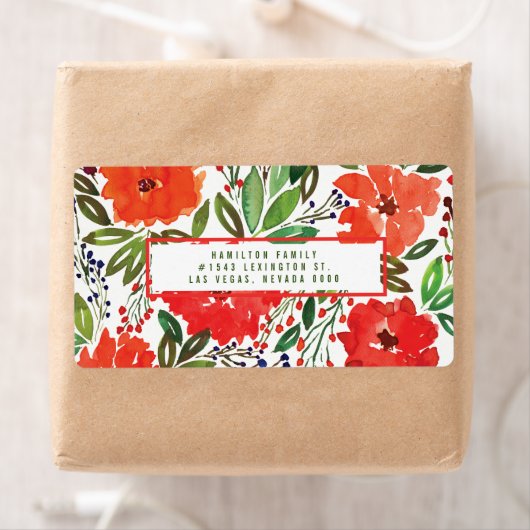 Weihnachts- und Handlacketikett (Insitu)