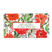 Weihnachts- und Handlacketikett (Vorne)