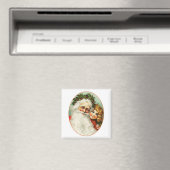 Weihnachts- und Kinderportrait Vintag Magnet (In Situ (Geschirrspüler))