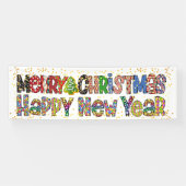 Weihnachts- und Neujahrsbanner Banner (Horizontal)