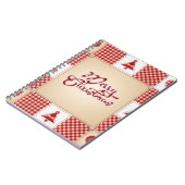 Weihnachts- und Neujahrsdesign-Notebook Notizblock (Linke Seite)