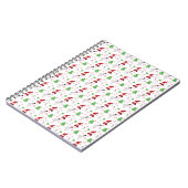 Weihnachts- und Neujahrsdesign-Notebook Notizblock (Linke Seite)
