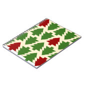Weihnachts- und Neujahrsdesign Notizblock (Linke Seite)