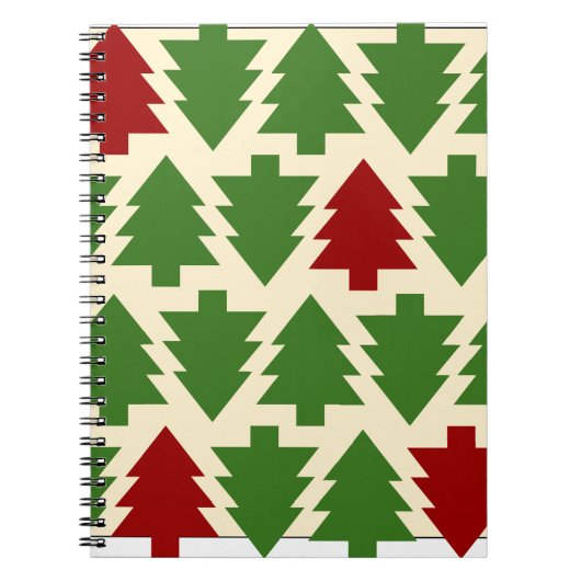 Weihnachts- und Neujahrsdesign Notizblock (Vorderseite)
