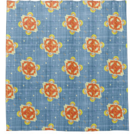 Weihnachts- und Neujahrsferien - Kinder spielen bl Duschvorhang