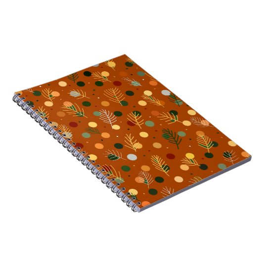 Weihnachts- und Neujahrsheft Notizblock (Rechte Seite)