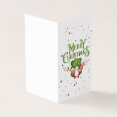 Weihnachts- und Neujahrskarte (Vorderseite)