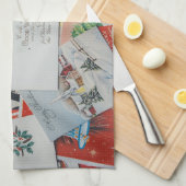 Weihnachts- und Neujahrskarten Küche Geschirrtuch (Viertel Falte)