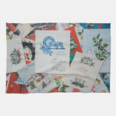 Weihnachts- und Neujahrskarten Küche Geschirrtuch (Horizontal)