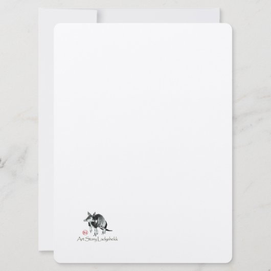 Weihnachts- und Neujahrsmaus mit Strümpfen (Rückseite)