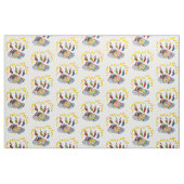 Weihnachts- und Neujahrsmaus mit Strümpfen Stoff (Fat Quarter (45,7 x 55,9 cm))