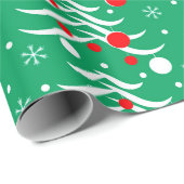 Weihnachts- und Neujahrsmuster Geschenkpapier (Rolleneckpunkt)