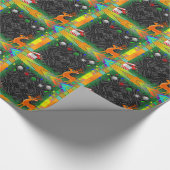 Weihnachts- und Neujahrspapier Geschenkpapier (Ecke)