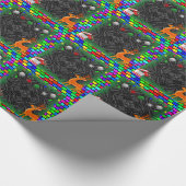 Weihnachts- und Neujahrspapier Geschenkpapier (Ecke)