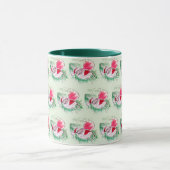 Weihnachts- und Neujahrsschlafmaus Tasse (Zentrum)