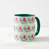 Weihnachts- und Neujahrsschlafmaus Tasse (VorderseiteRechts)