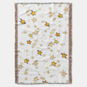 Weihnachts- und Neujahrsstars Decke (Vorderseite Vertikal)