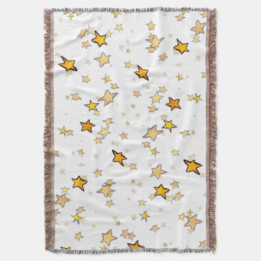 Weihnachts- und Neujahrsstars Decke (Vorderseite Vertikal)