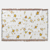 Weihnachts- und Neujahrsstars Decke (Vorderseite)