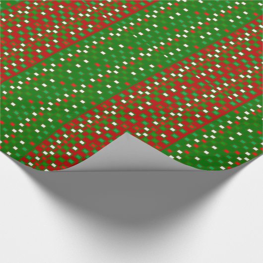 Weihnachts- und Weihnachtsgeschenk Geschenkpapier (Ecke)