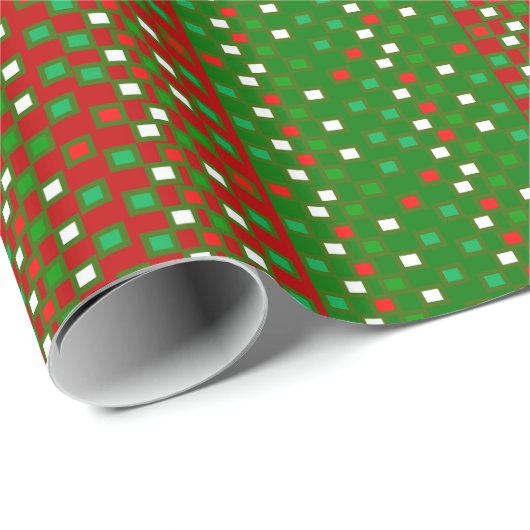 Weihnachts- und Weihnachtsgeschenk Geschenkpapier (Rolleneckpunkt)
