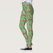 Weihnachts- und Weihnachtsgrafik Leggings (Links)