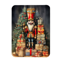 Weihnachts- und Weihnachtsnachtsfeiertag Magnet