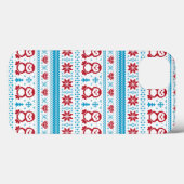 Weihnachts- und Winterstrickmuster Case-Mate iPhone Hülle (Rückseite (Horizontal))