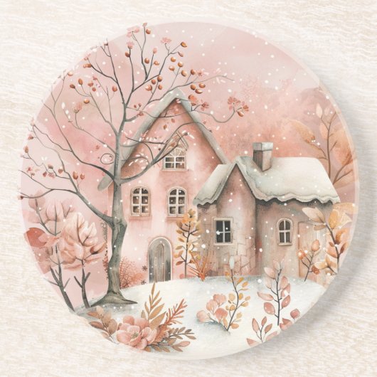 Weihnachts-Untersetzer Getränkeuntersetzer (Vorne)