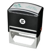 Weihnachts-Urlaub-Rücksendeadresse Selbstfärbestem Permastempel (Produkt)