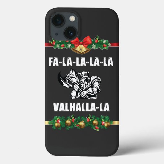Weihnachts-Valhalla-T - Shirt Case-Mate iPhone Hülle (Rückseite)