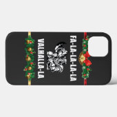 Weihnachts-Valhalla-T - Shirt Case-Mate iPhone Hülle (Rückseite (Horizontal))