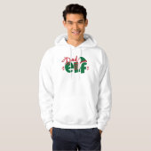 Weihnachts-Vater Elf Hoodie (Vorne ganz)