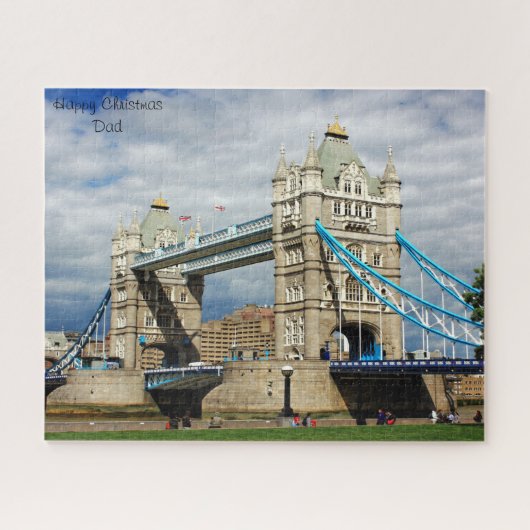 Weihnachts-Vater Puzzle (Horizontal)