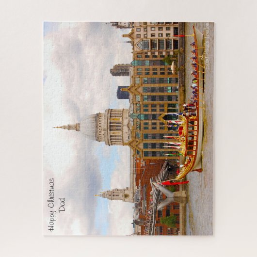 Weihnachts-Vater Puzzle (Vertikal)