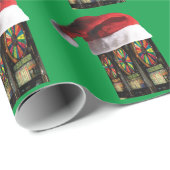 Weihnachts-Vegas-Slotmaschine Geschenkpapier (Rolleneckpunkt)