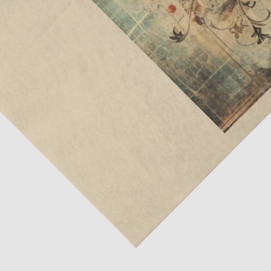 Weihnachts-Vergangenheit-Design Serie 21 Seidenpapier (Ausschnitt)