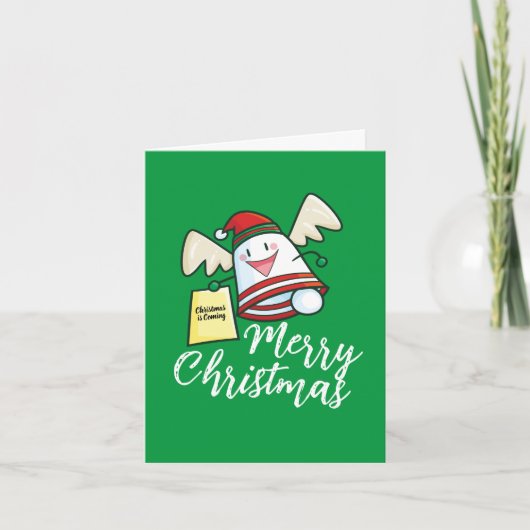 Weihnachts-Verkündung Dankeskarte (Vorderseite)