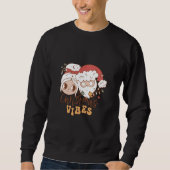 Weihnachts-Vibes Sweatshirt Winter Holiday Season (Vorderseite)