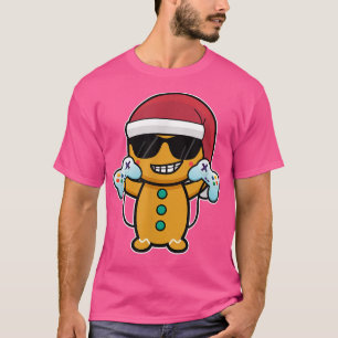 Weihnachts Video Game Player Boys Kids Gamer Gamin T-Shirt