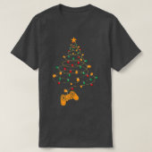 Weihnachts Video Game Xmas Tree Gaming Lover Video T-Shirt (Design vorne)