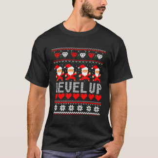 Weihnachts-Video-Spiel-Level Up Weihnachten Ugi Sw T-Shirt
