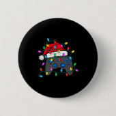 Weihnachts-Videospiel-Controller-Hut Santa Gamer B Button (Vorderseite)